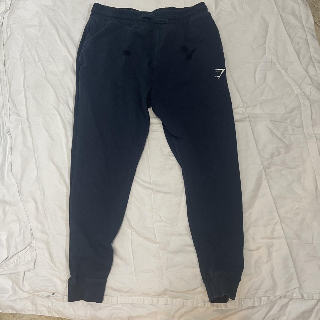 Gym Shark sweatpants - L (no stains, just water from... - Depop