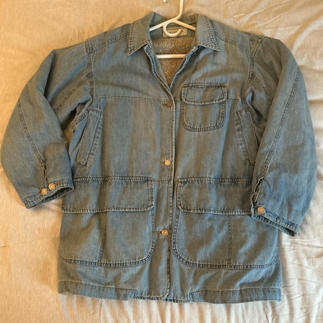 Jones New York Men's Blue Jacket | Depop