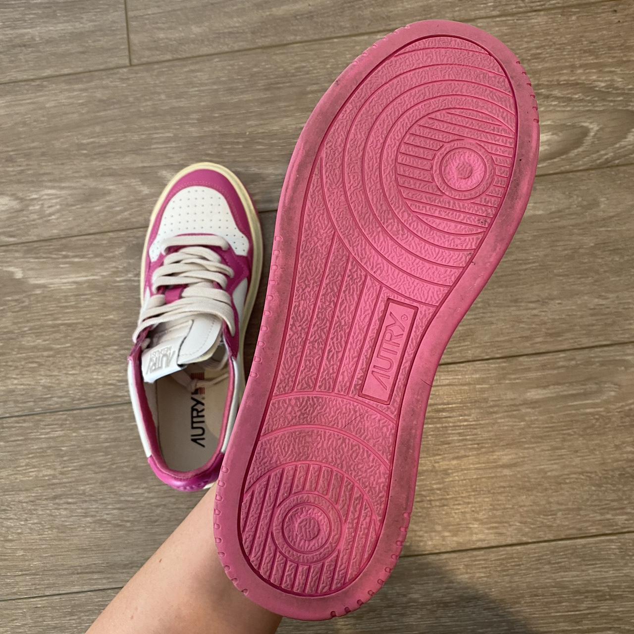 シューズ・サンダルその他 AUTRY Women Shoes WWLWUT11 Pink Hot pink/white Autry sneakers | size 38 | Brand new, | Depop