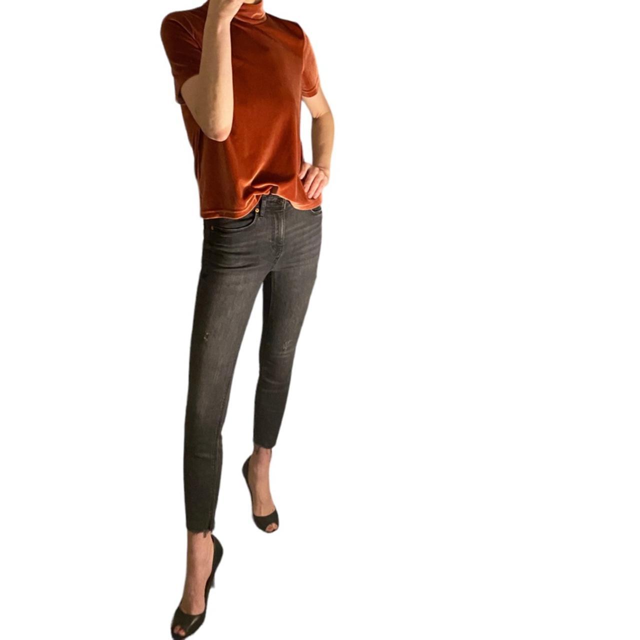 Video attached >Zara AnkleLength Jeans with Raw... Depop