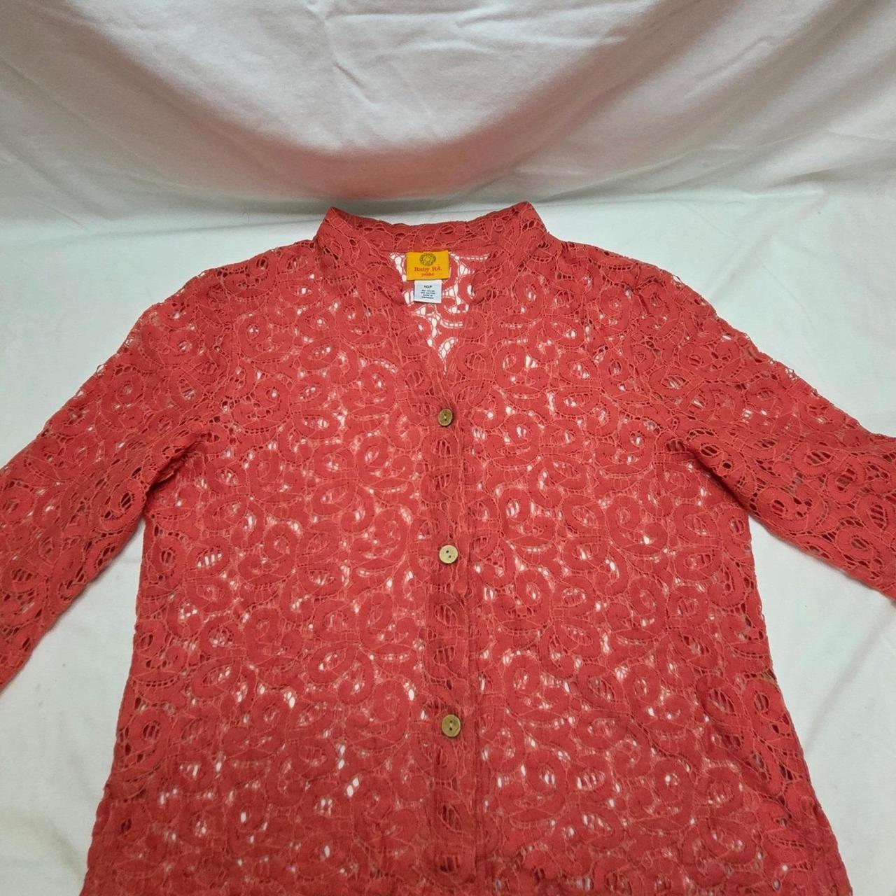 Ruby Rd. Women's Blazer Jacket - Orange - 10 – Ru… - image 4