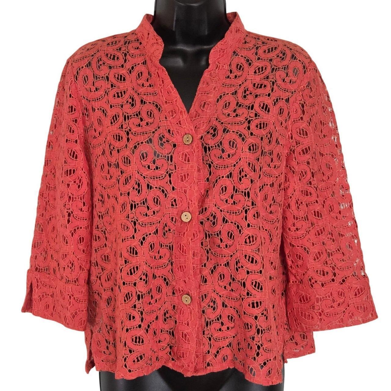 Ruby Rd. Women's Blazer Jacket - Orange - 10 – Ru… - image 1