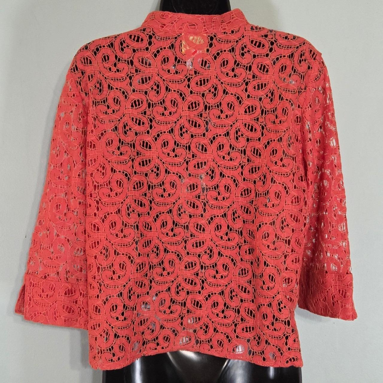 Ruby Rd. Women's Blazer Jacket - Orange - 10 – Ru… - image 2