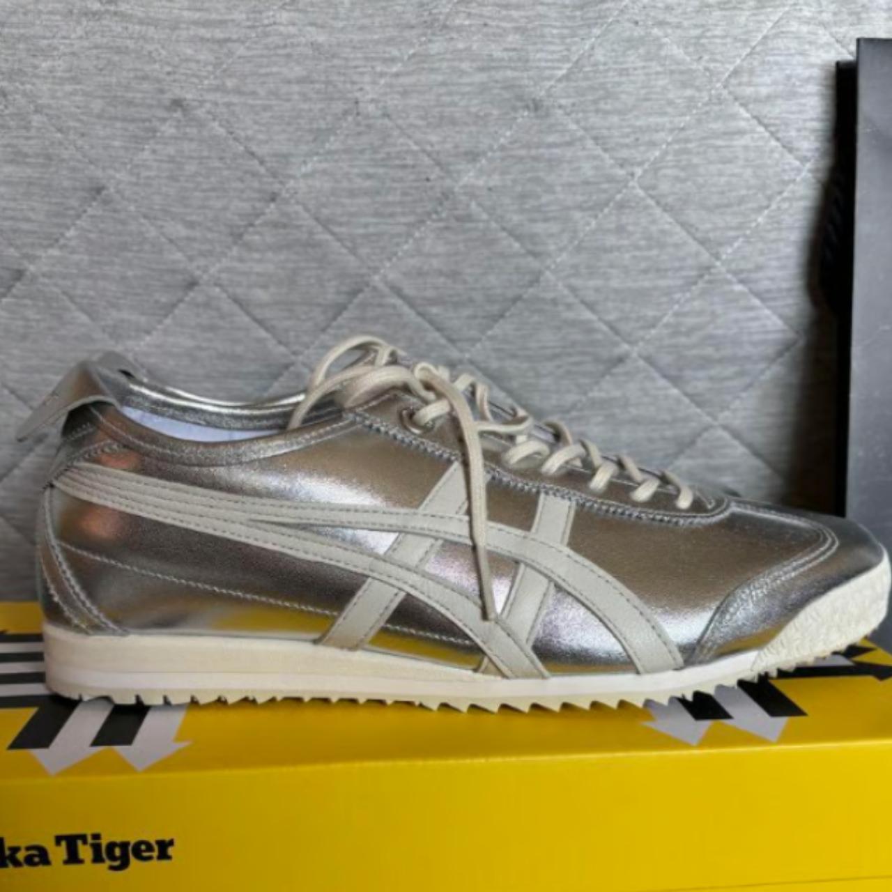 Onitsuka Tiger Women's Sneakers Cream/Silver US – Onitsuka