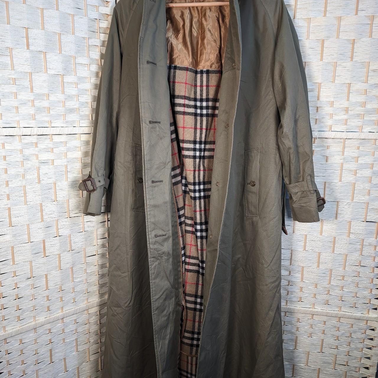 Vintage Burberrys London extra long trench coat