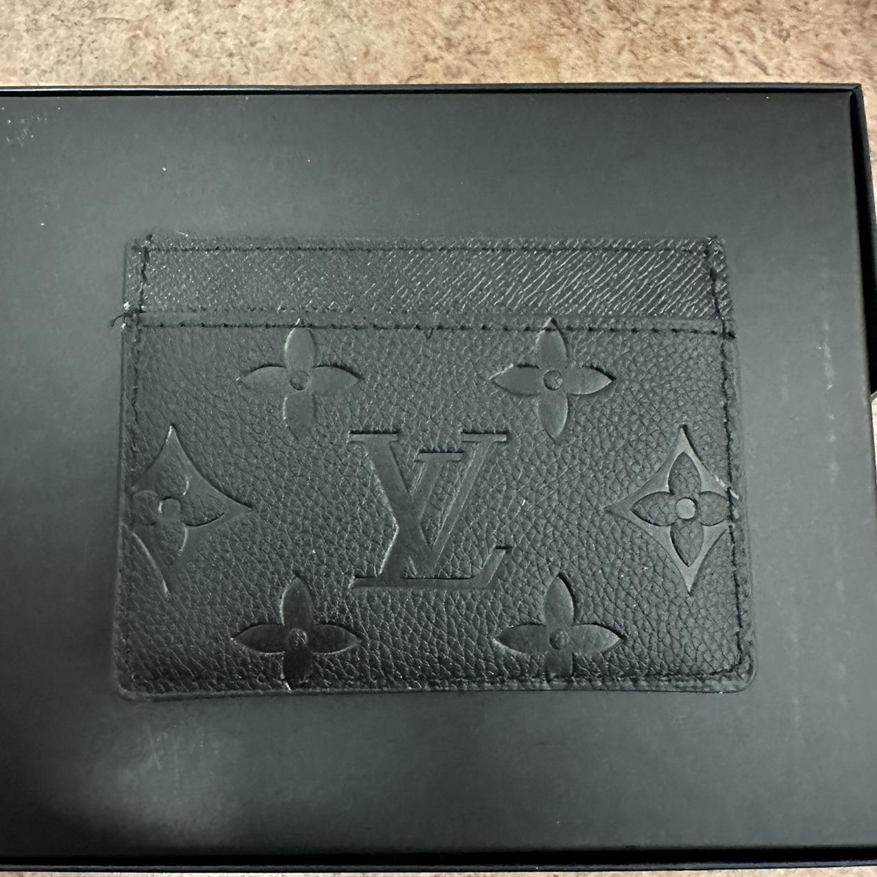 Louis Vuitton Double Card Holder Monogram Graphite - - Depop