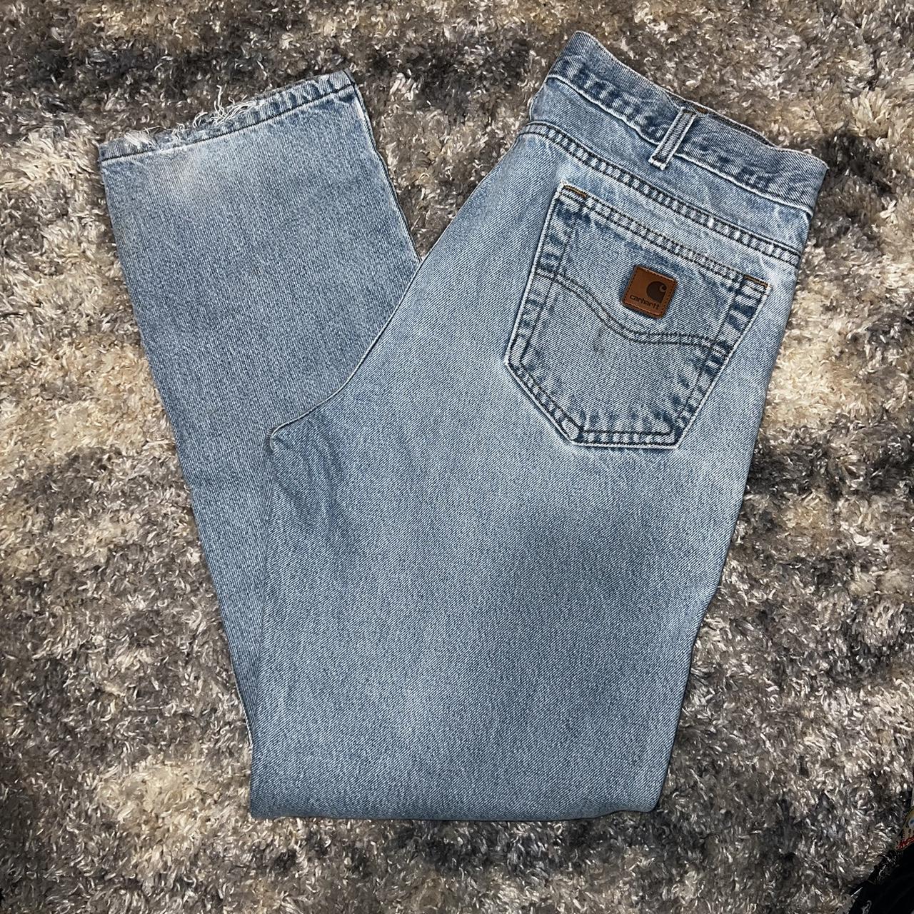 34x32 good ass ware sexy carhartt denim - Depop