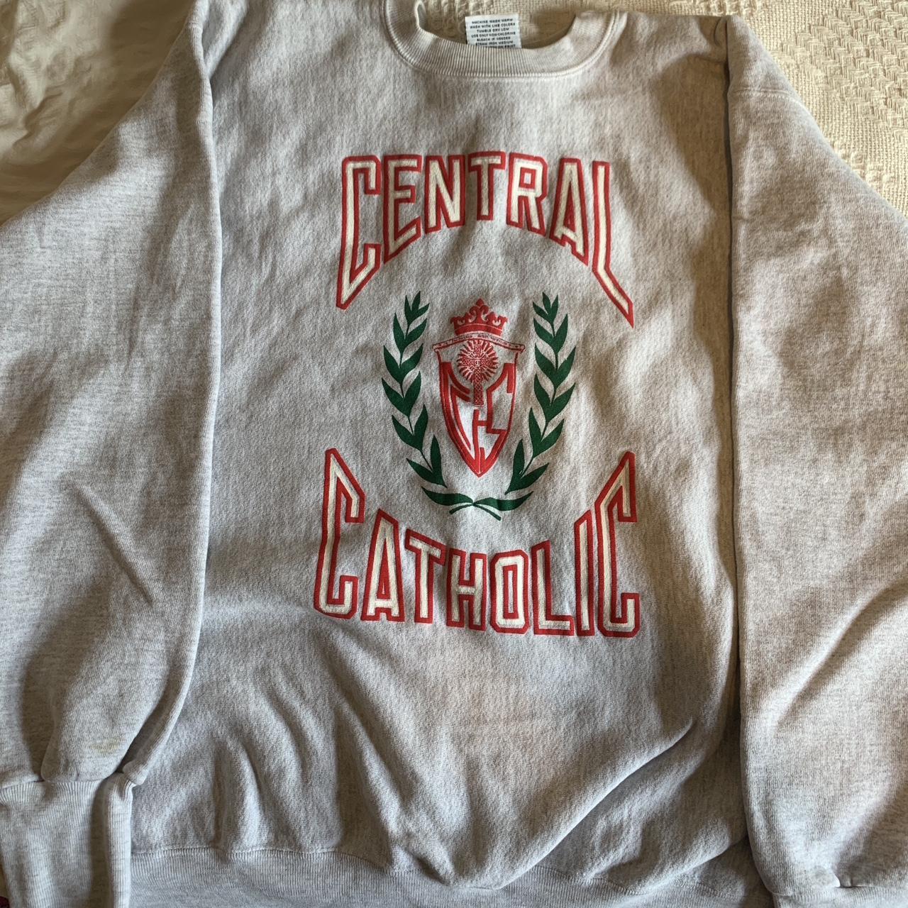 Catholic university fashion sweatshirt