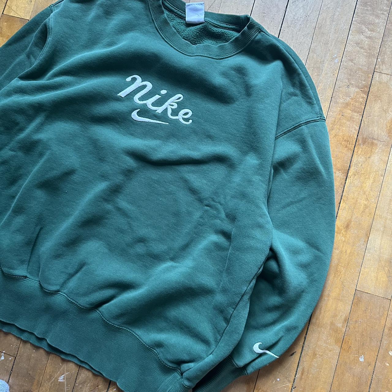 vintage nike sweatshirt green