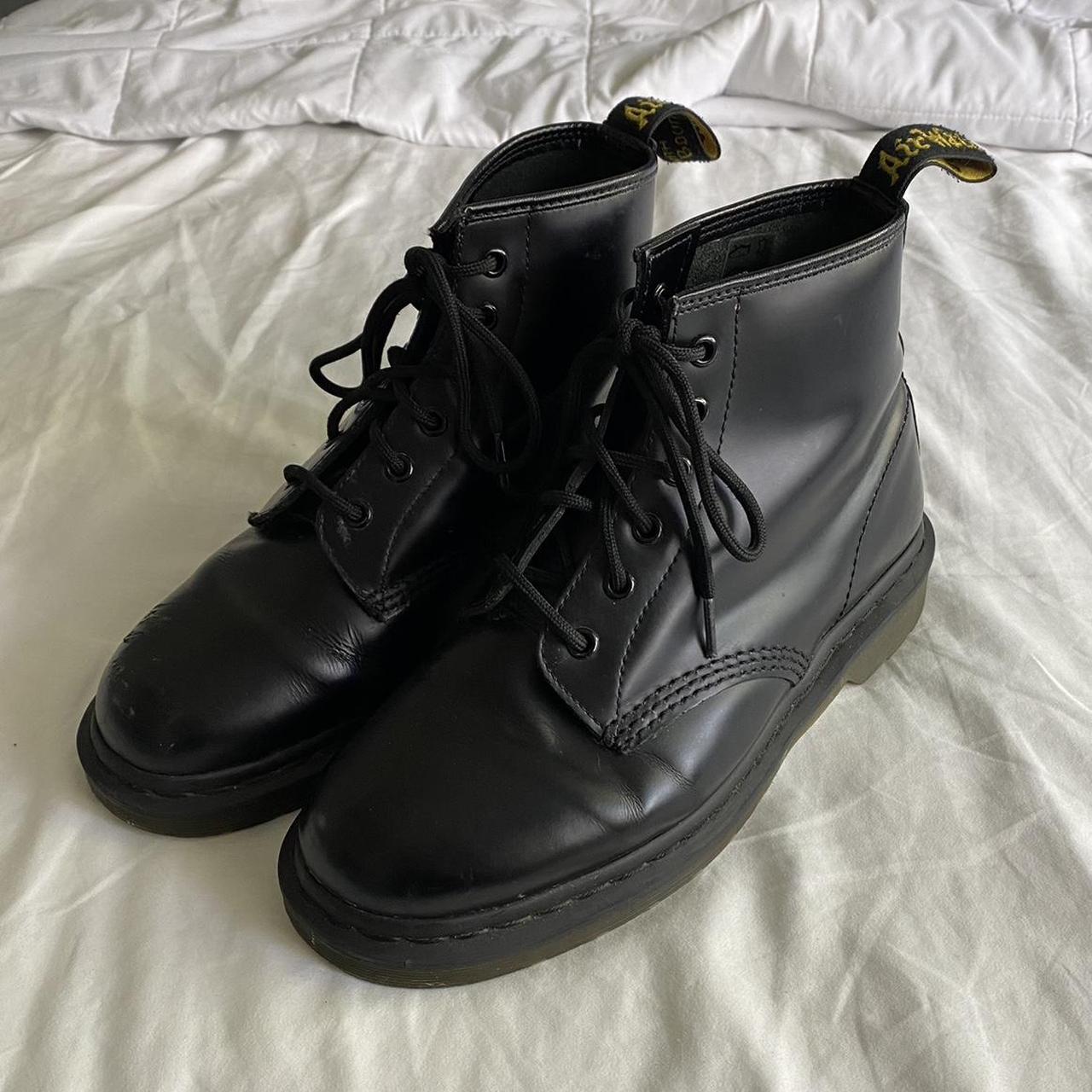 Dr. Martens 101 Bex Smooth Leather Ankle Boots -... - Depop