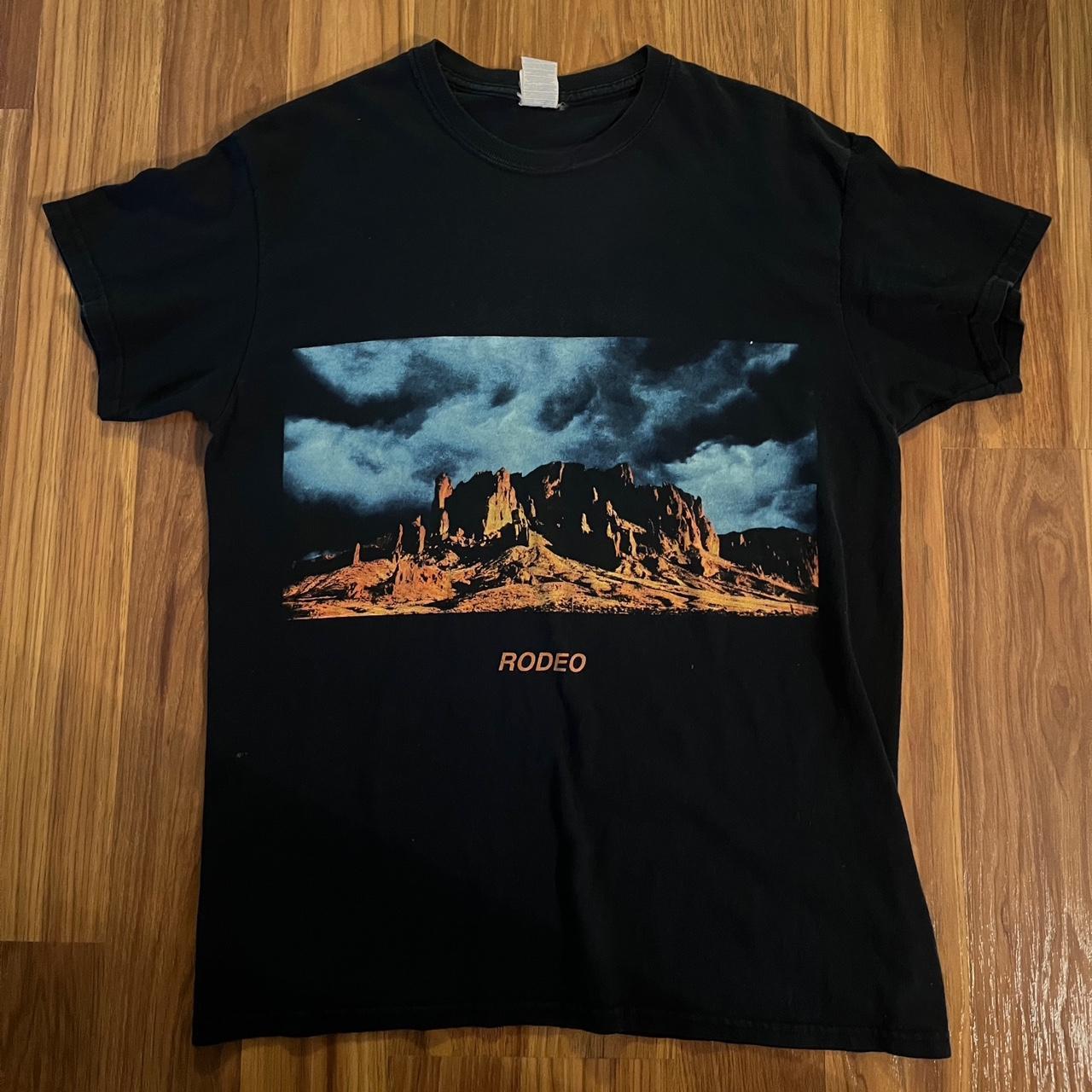 Travis scott best sale rodeo t shirt