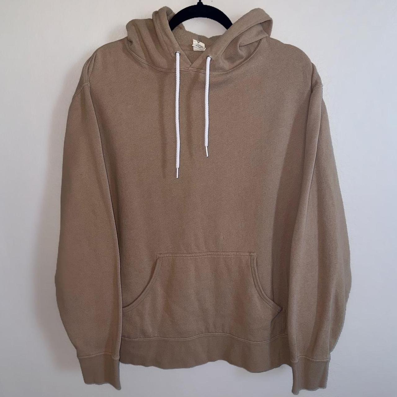 Brown Men’s Hoodie •size Xl ~fits A - Depop