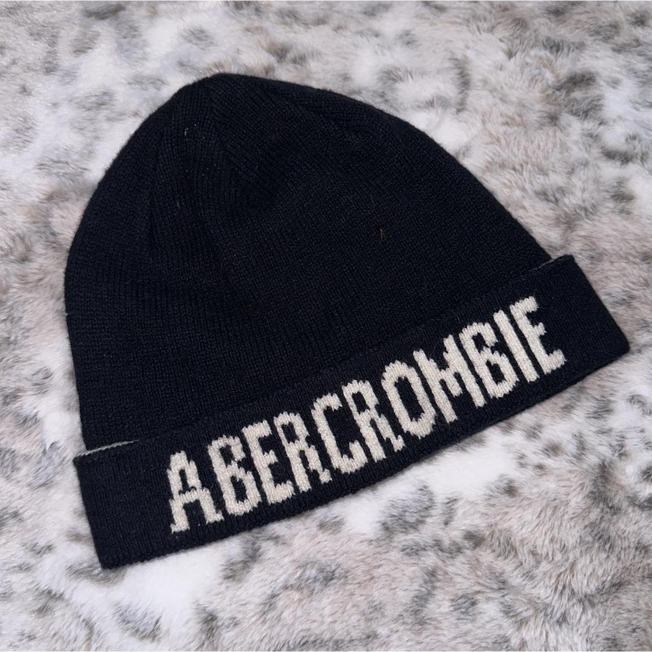 Abercrombie Beanie🤍, •One size, •Navy blue with