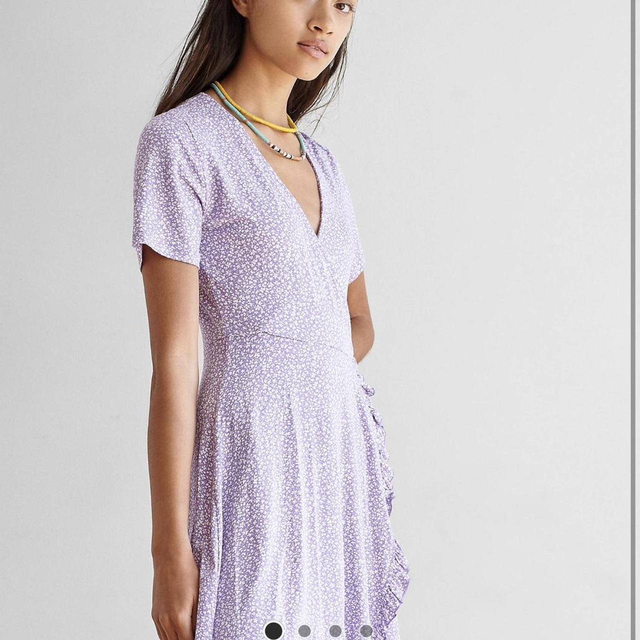 Pull Bear Women S Purple Dress Depop