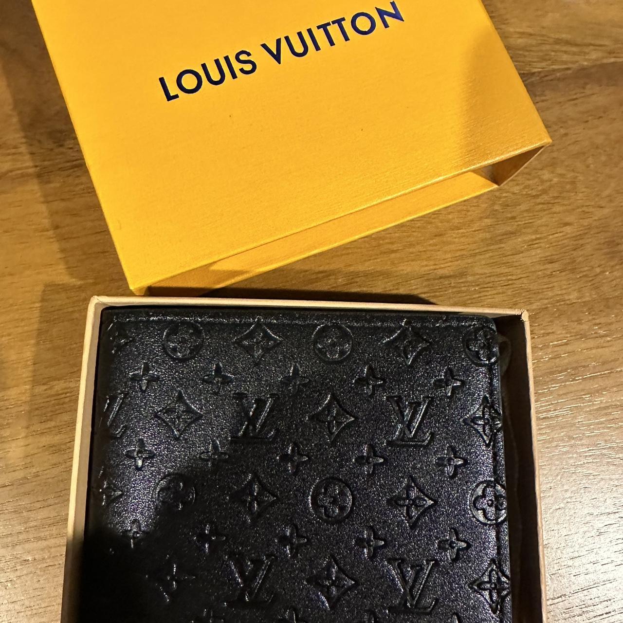 Louis Vuitton Mens wallet. Outside is a slightly - Depop