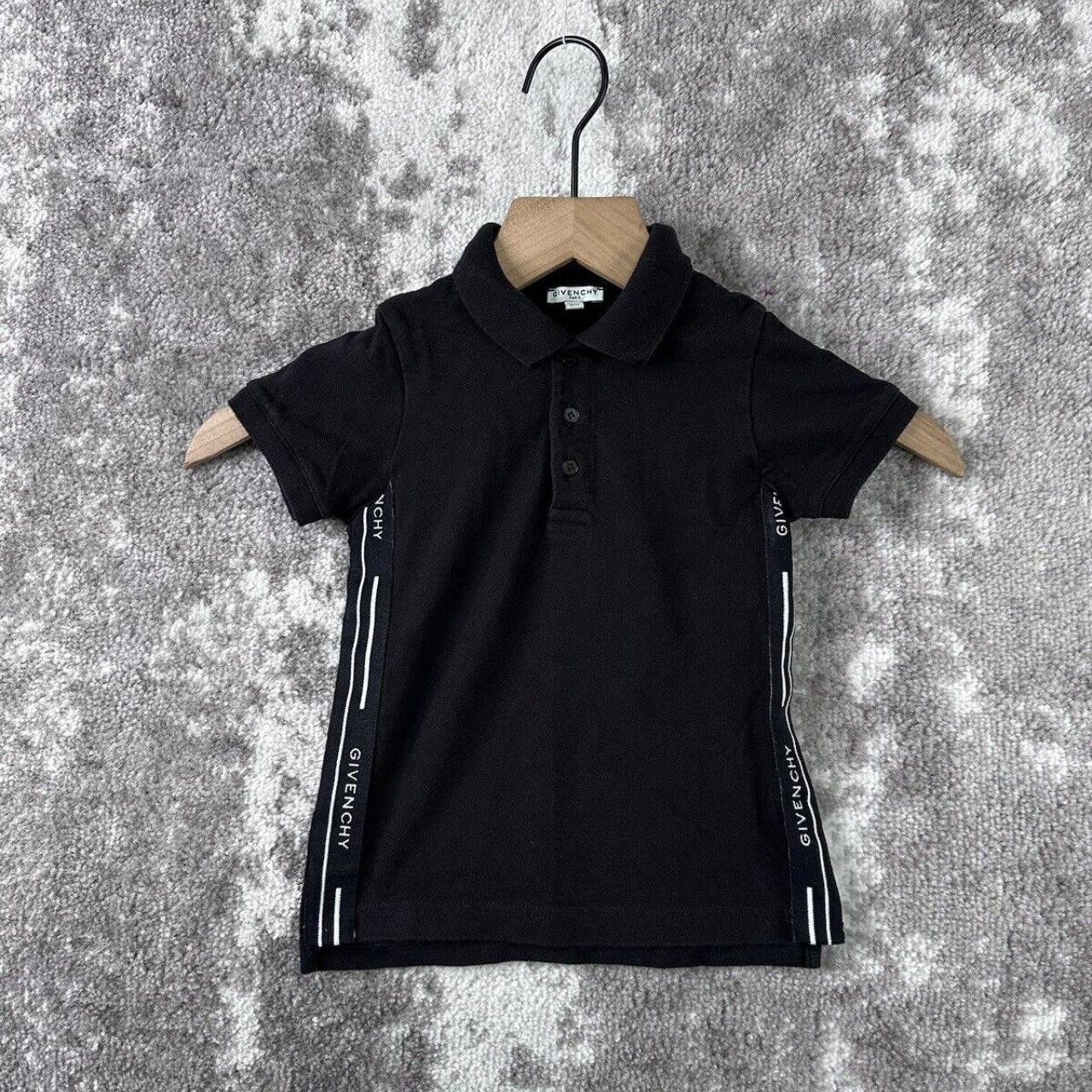 Givenchy Polo Shirt 18M Toddlers Kids Black Logo. Depop