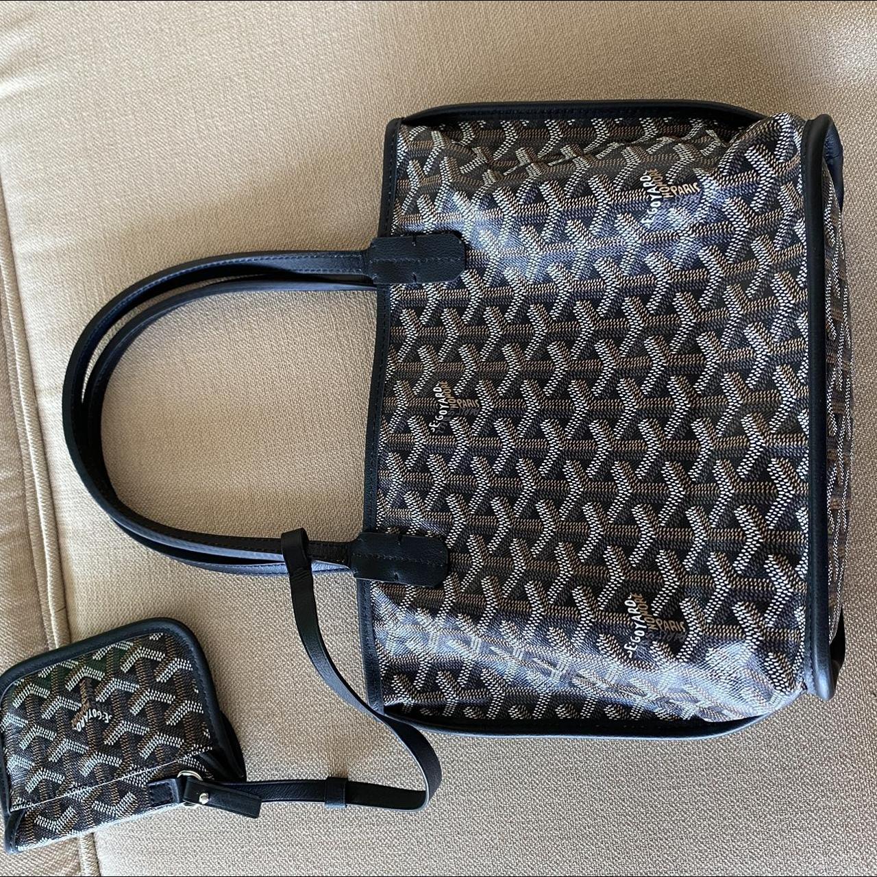 Maison Goyard Anjou Mini Tote Bag Dimensions W20 ×... Depop