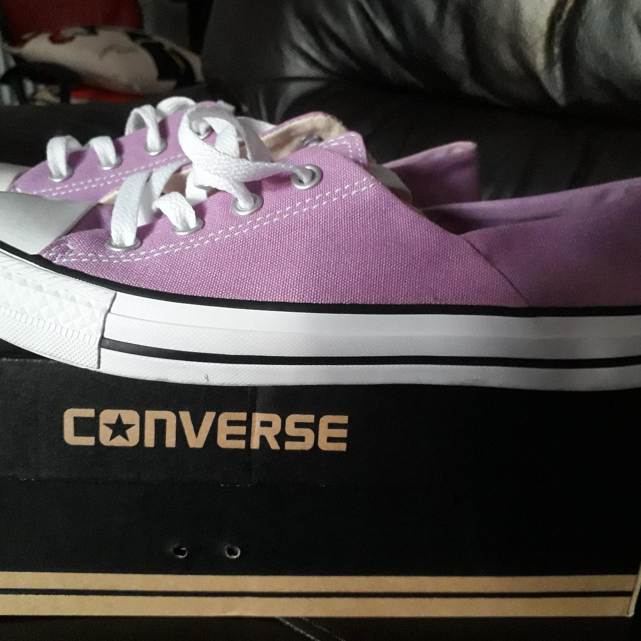 Brand new ladies Converse trainers size 6 lilac