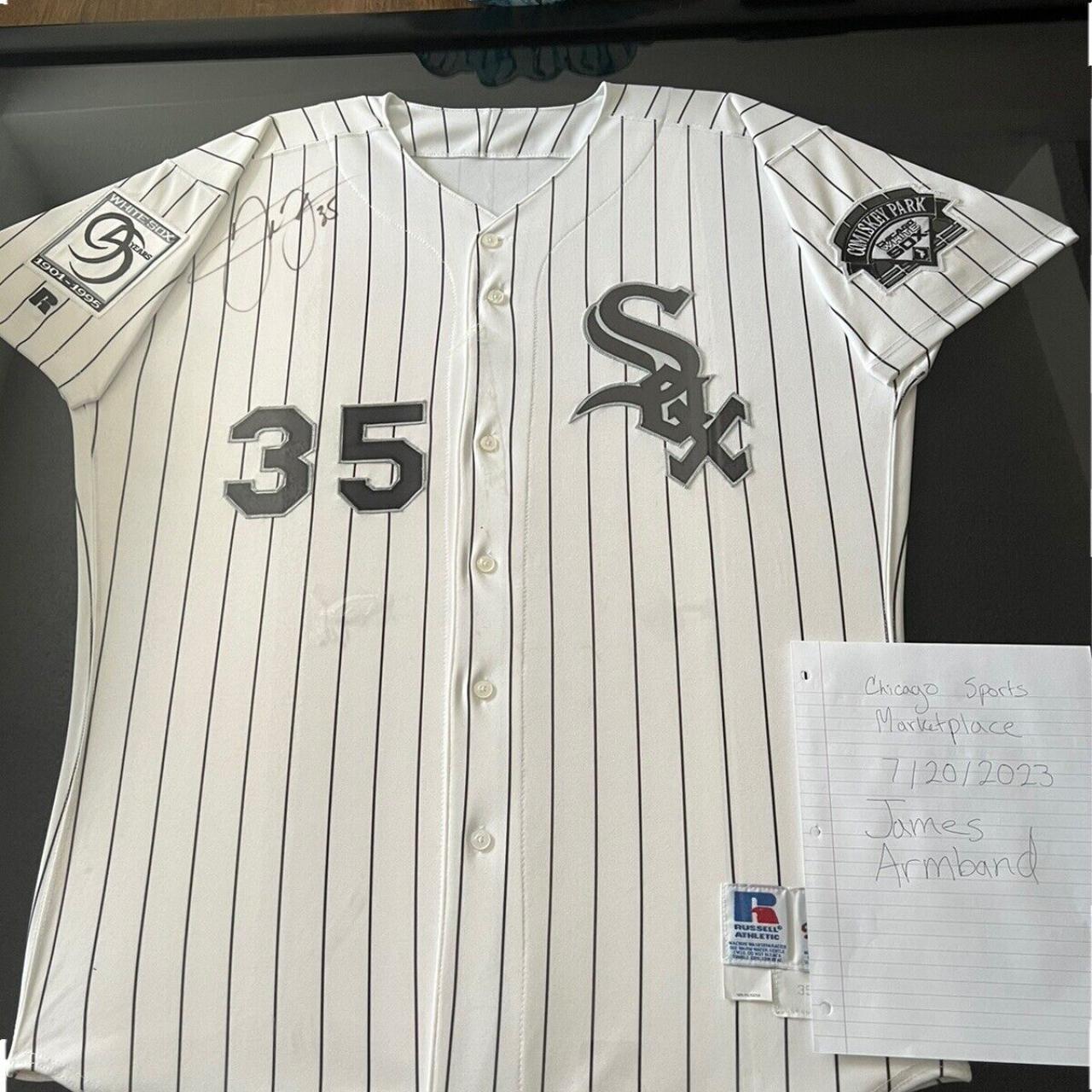 Frank Thomas Chicago White Sox Game Worn Signed Size Depop