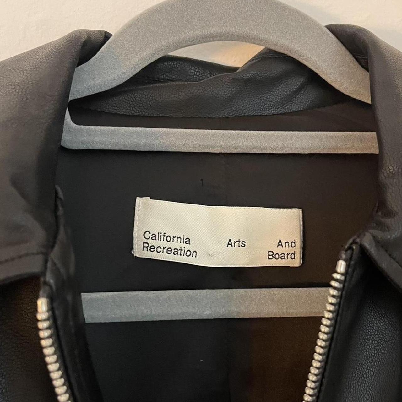 california arts fairfax vegan blouson leather | Depop