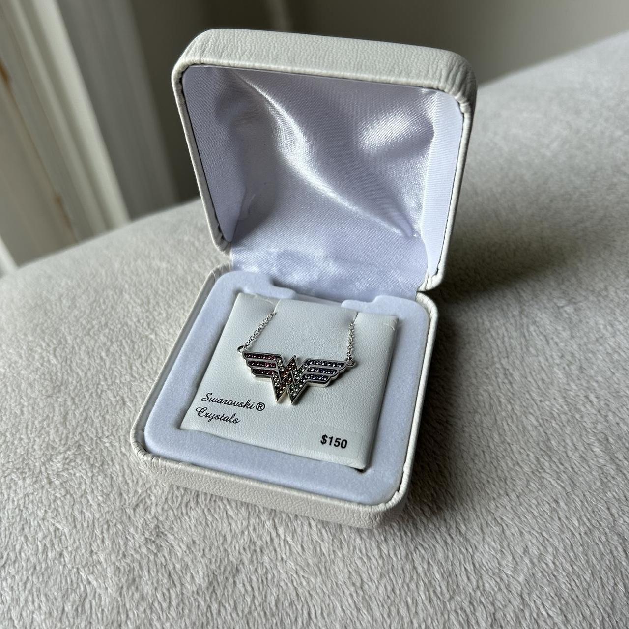 Crystal Necklace Wonder Woman Jewelry Swarovski I Am Wonder Woman