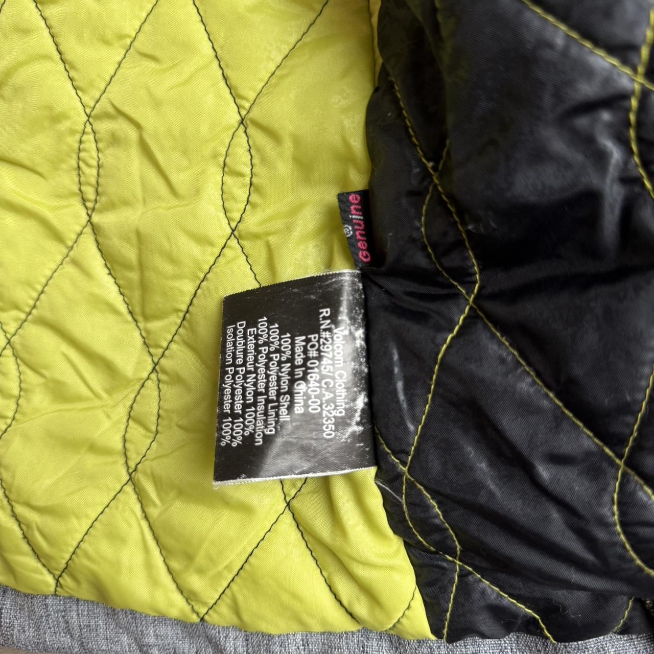 Volcom Men's Jacket - Grey - M – Volcom “Soup-er … - image 4