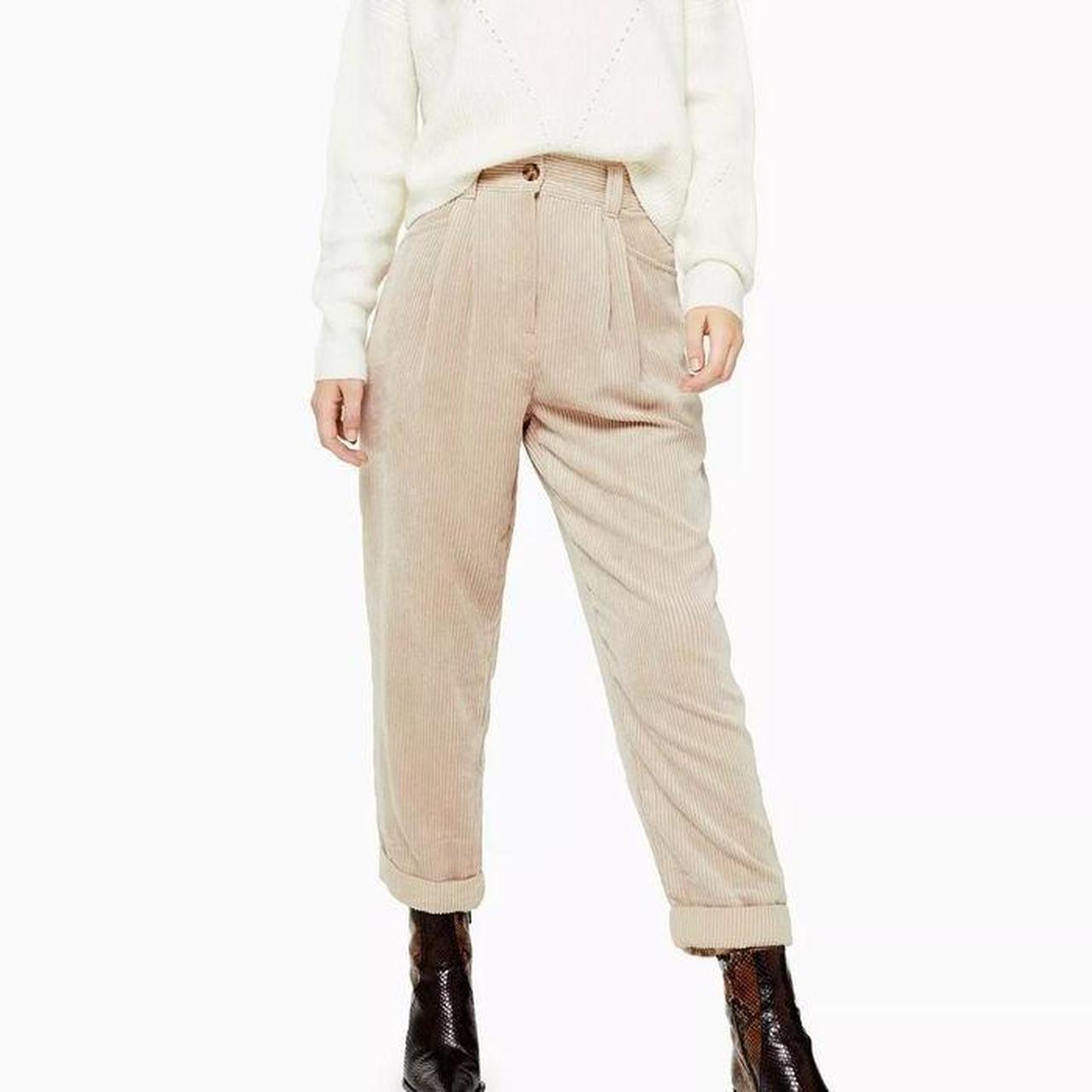 Topshop corduroy trousers So soft and comfy! Depop