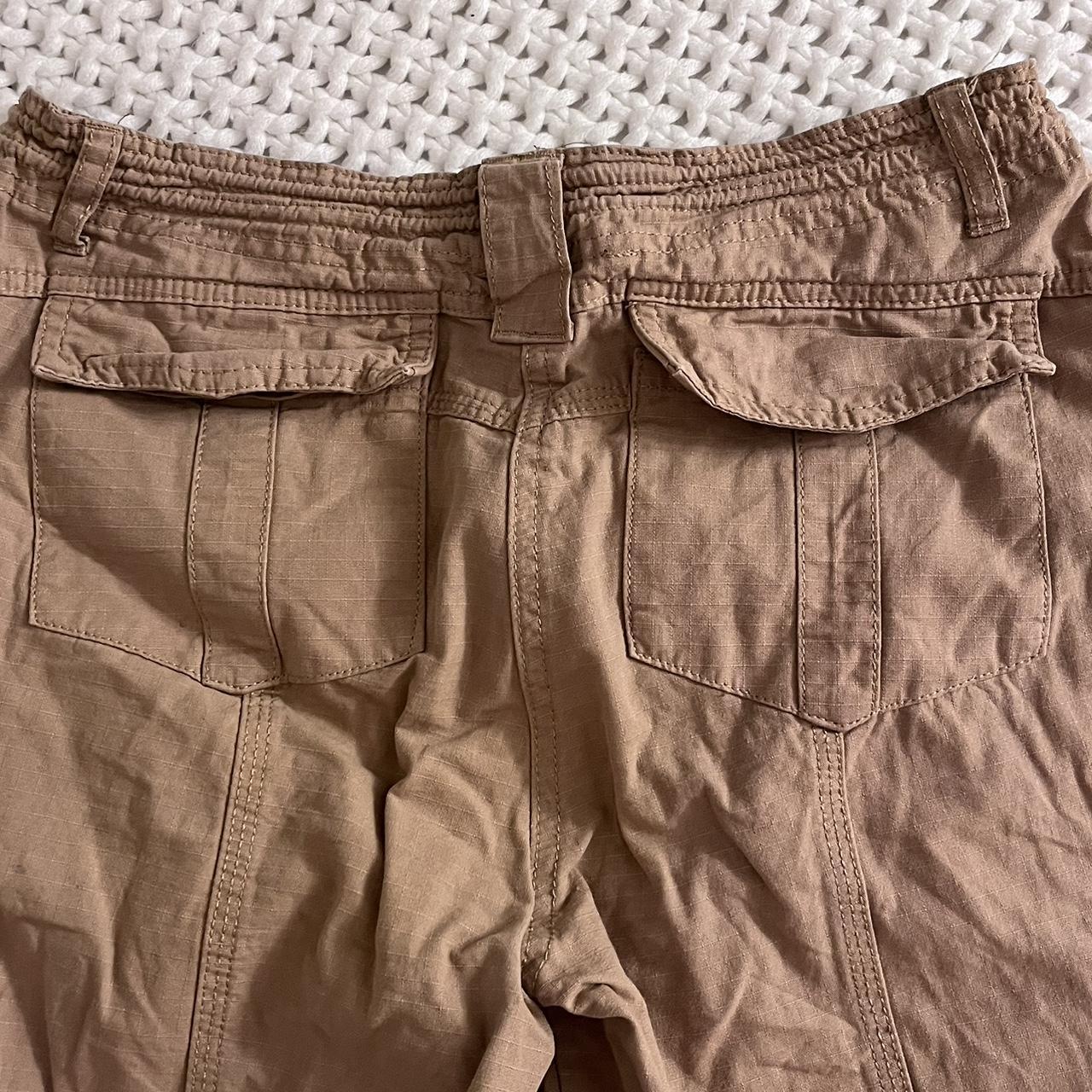 brandy melville cargos one size best fits s inseam... Depop