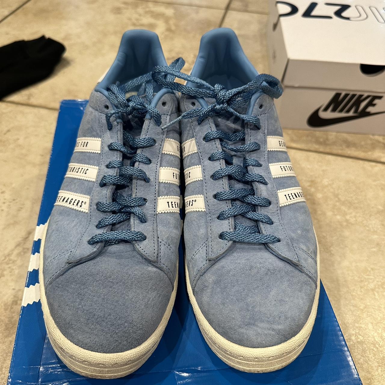 Adidas x Human Made Campus University Blue M