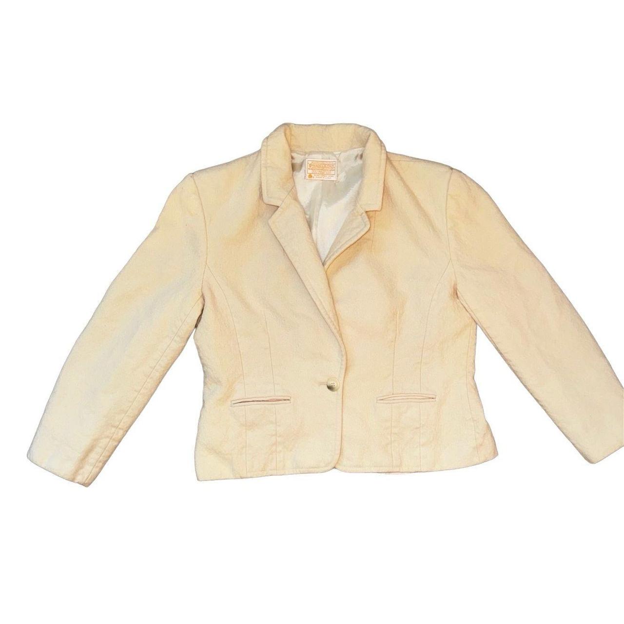 Vintage orders Pendleton Cream Blazer