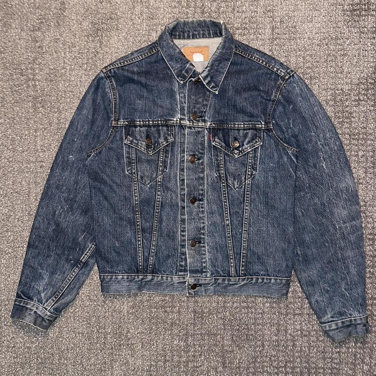 TRUE VINTAGE 60s 70s M / L LEVIS SINGLE STITCH DENIM... - Depop