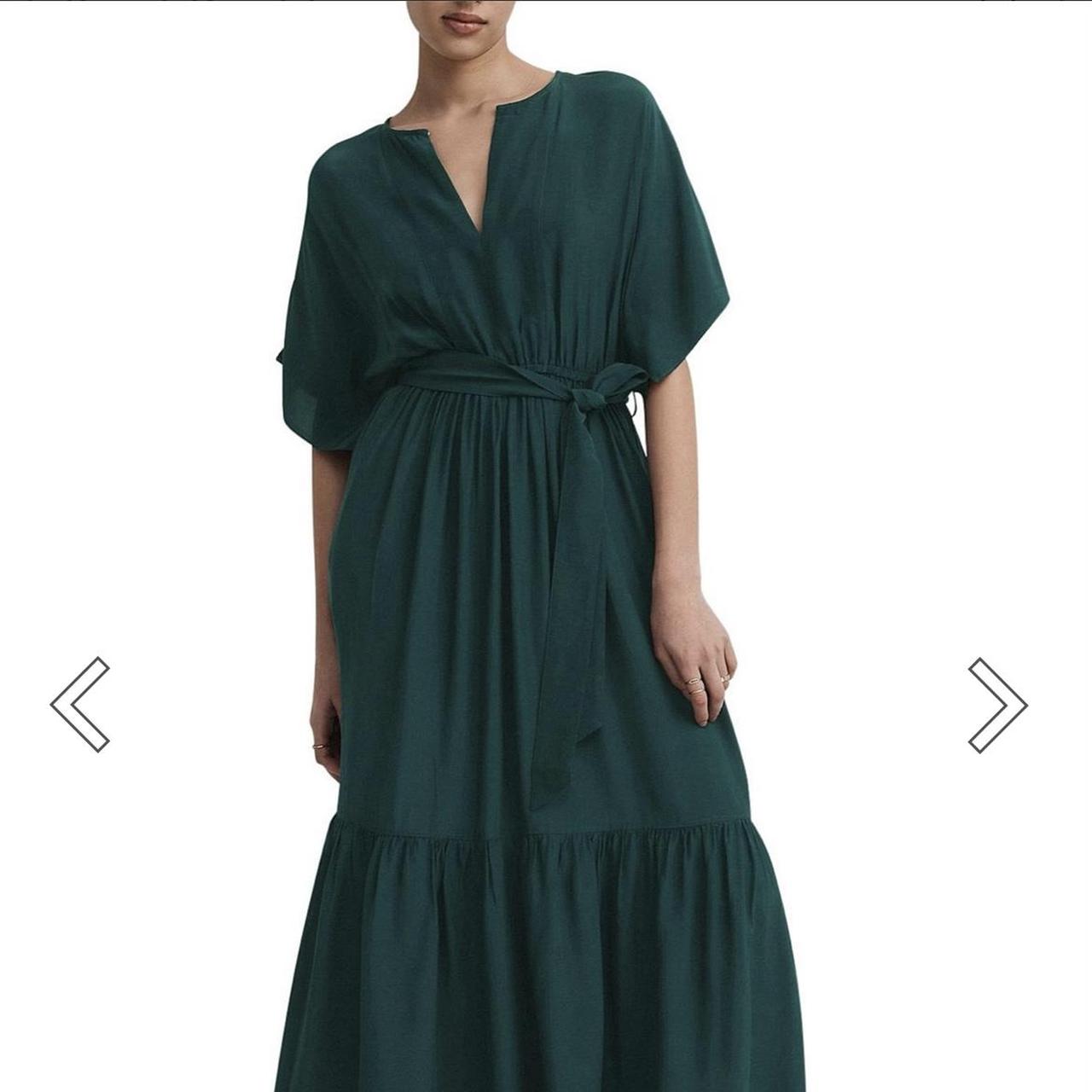 Witchery wrap hot sale ruffle dress