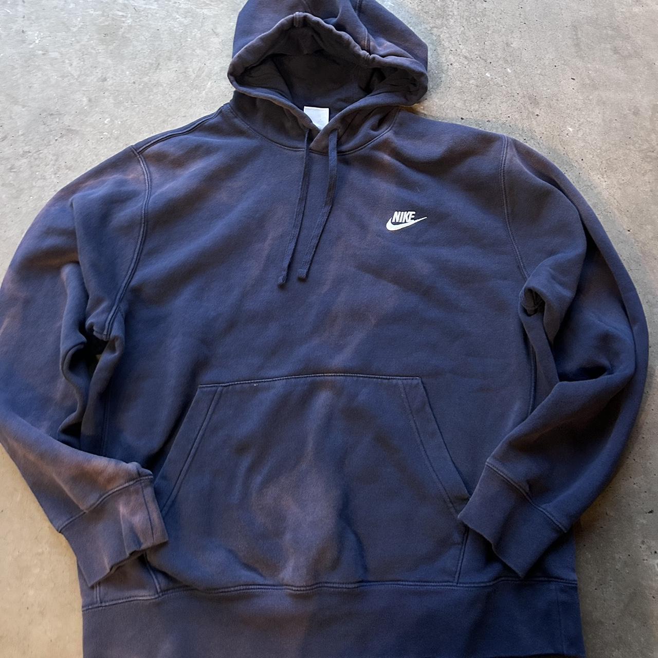 mens blue nike sweatshirt
