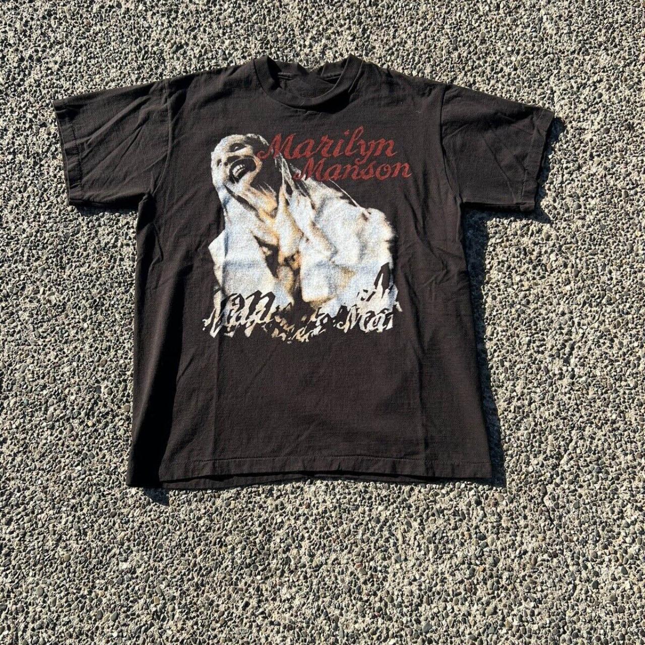 Vintage 90s Marilyn Manson Sweet Dreams Graphic Tee...