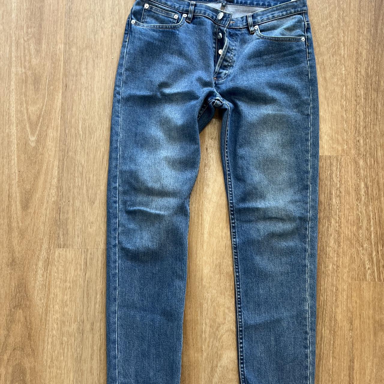 APC petite new standard faded jeans Depop