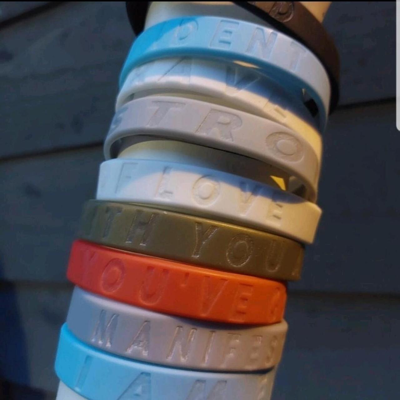 Spinal Cord Stimulator Silicone Rubber Wristband Depop