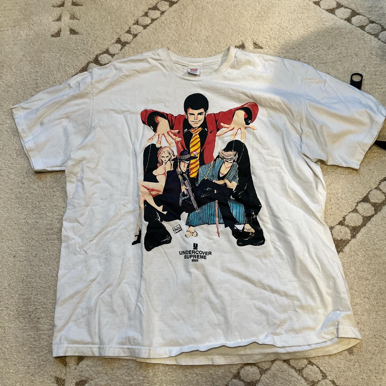 supreme undercover lupin tee xxl slight... - Depop