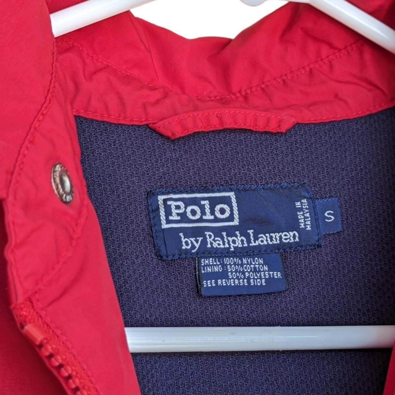 Vintage 90s POLO Ralph Lauren Windbreaker YKK Zipper | Depop