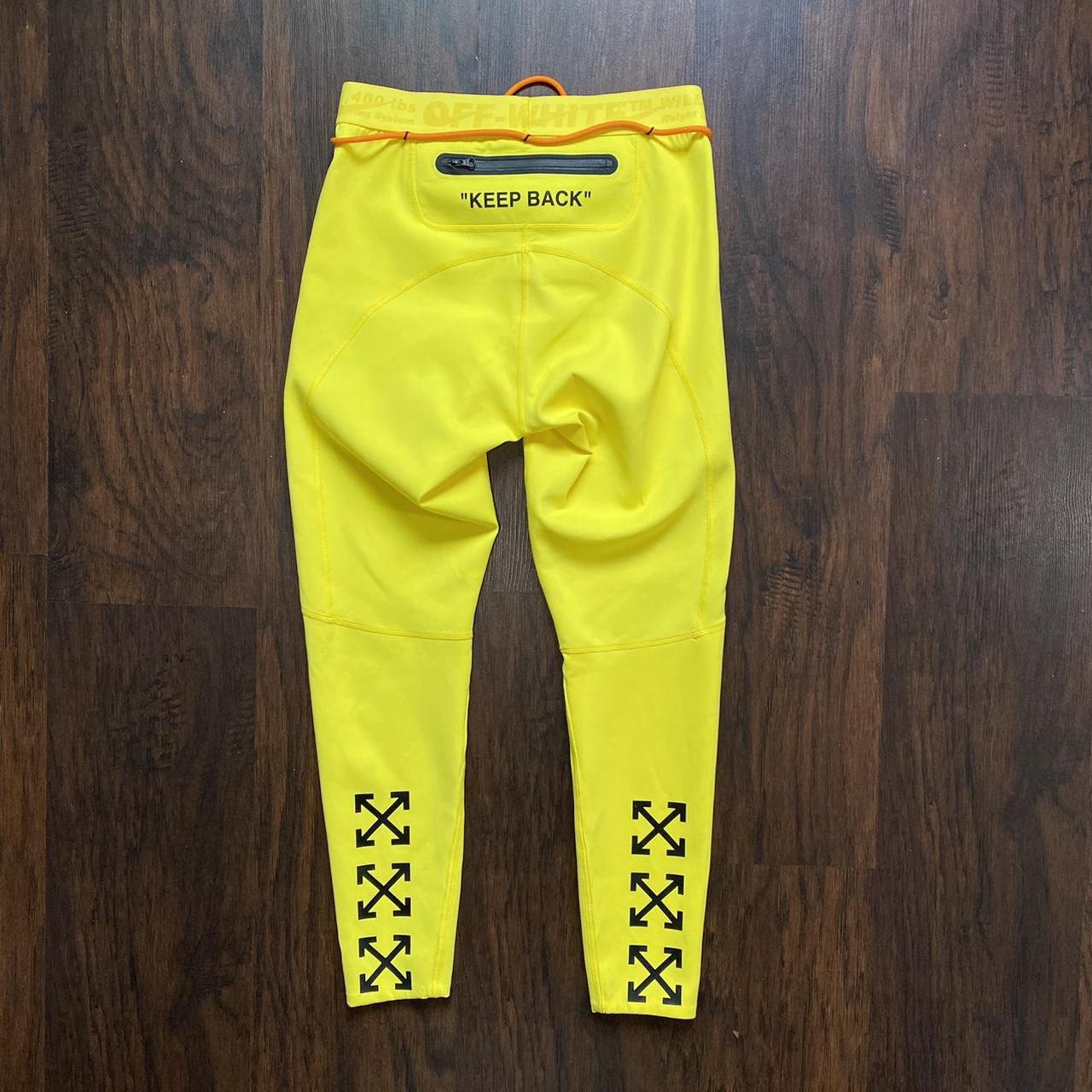 Nike x Off white leggings. Has a mark in between