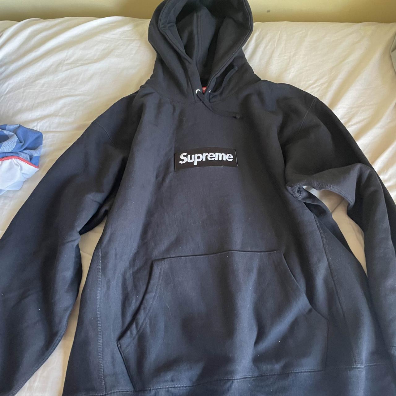 新品未使用 Supreme Cross Box Logo Hoodie ブラック Buy Supreme Cross Box Logo Hooded Sweatshirt 'Black