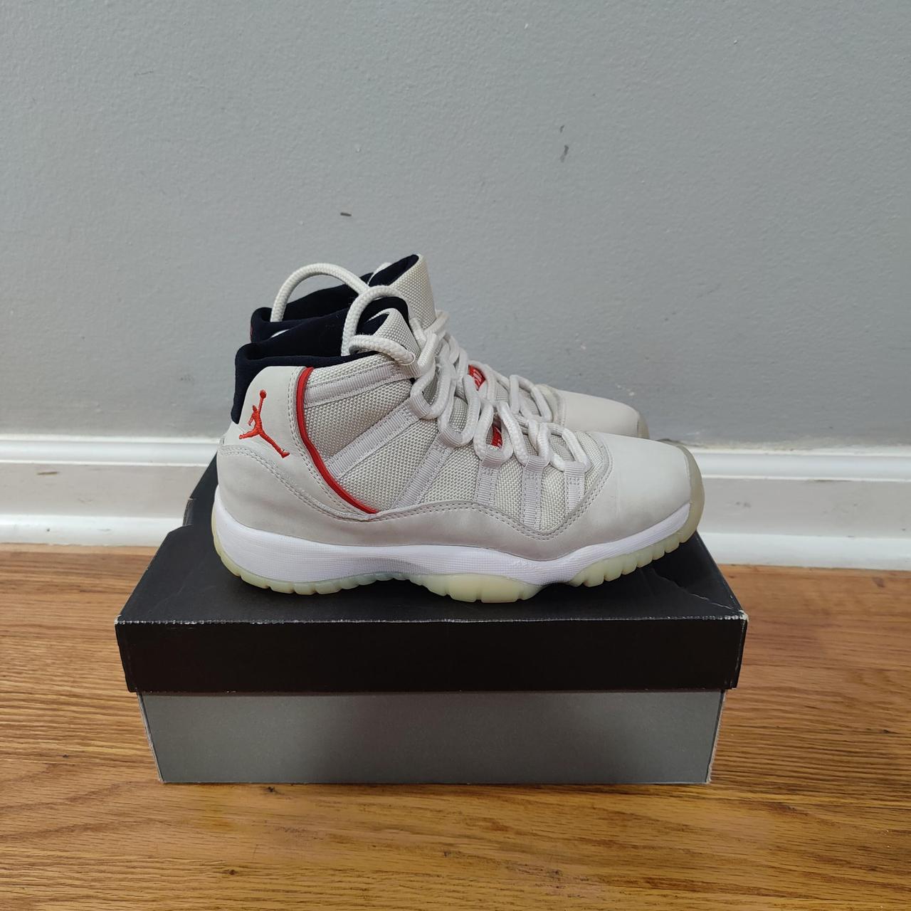 jordan 11 platinum tint gs