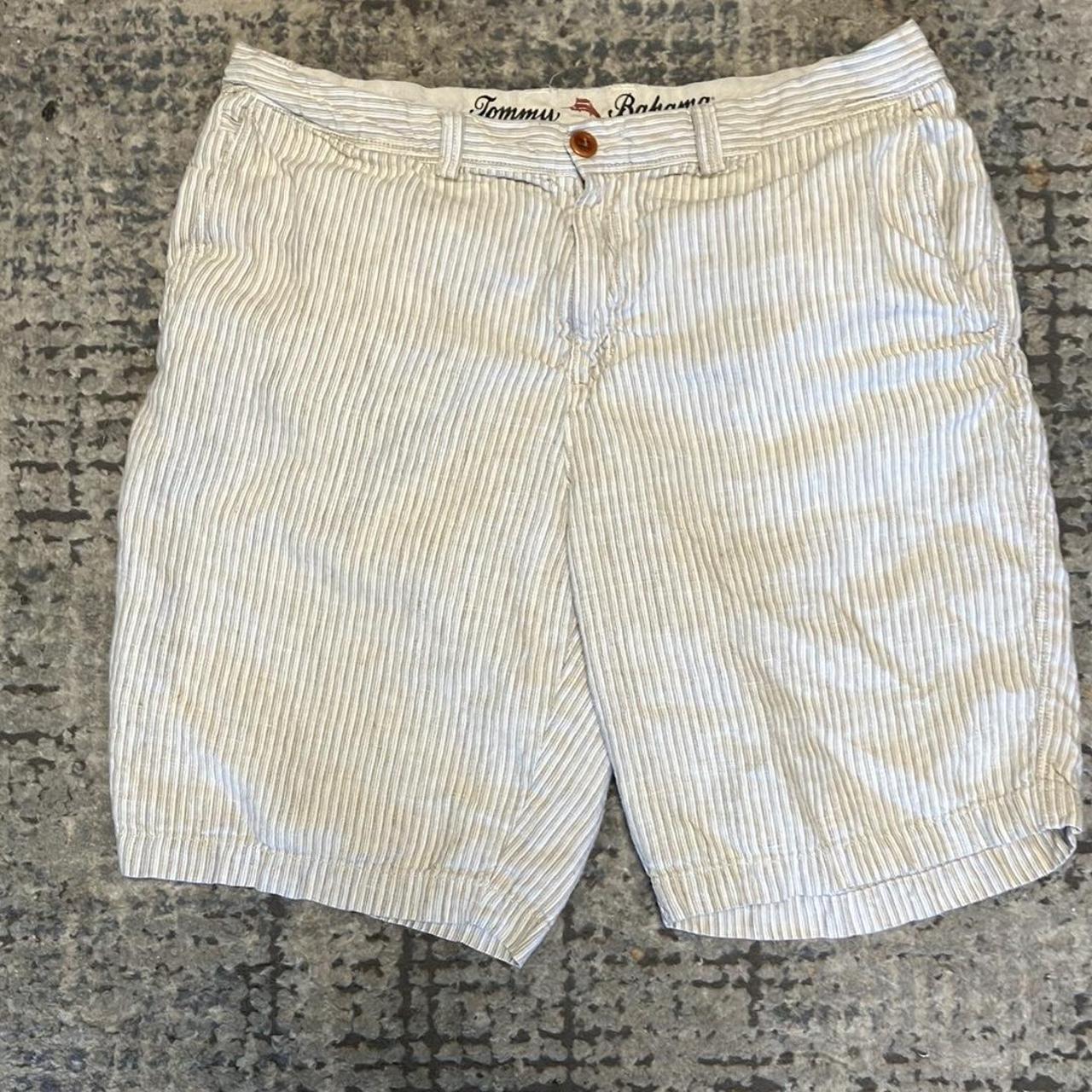 Tommy Bahama 100 Linen Men’s Shorts Size 35 Depop