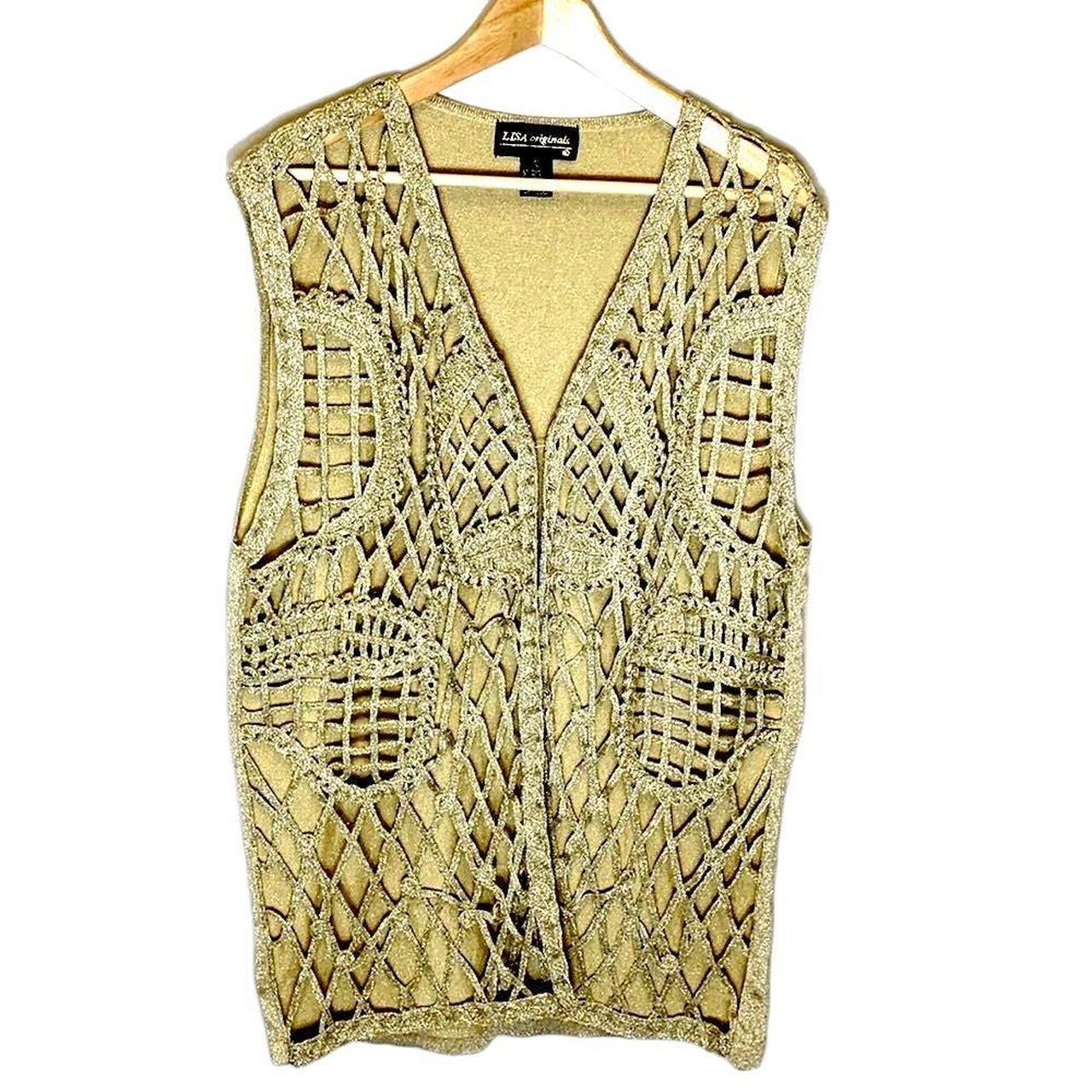 Source Unknown Women's Top - Gold - L – This uniq… - image 2