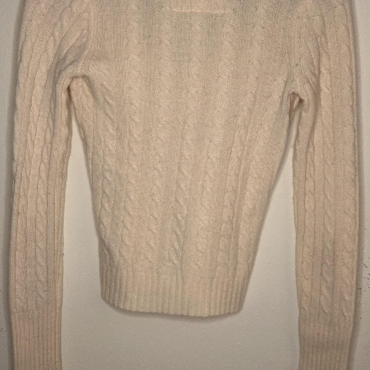 Abercrombie Fitch Cable Knit Sweater Depop