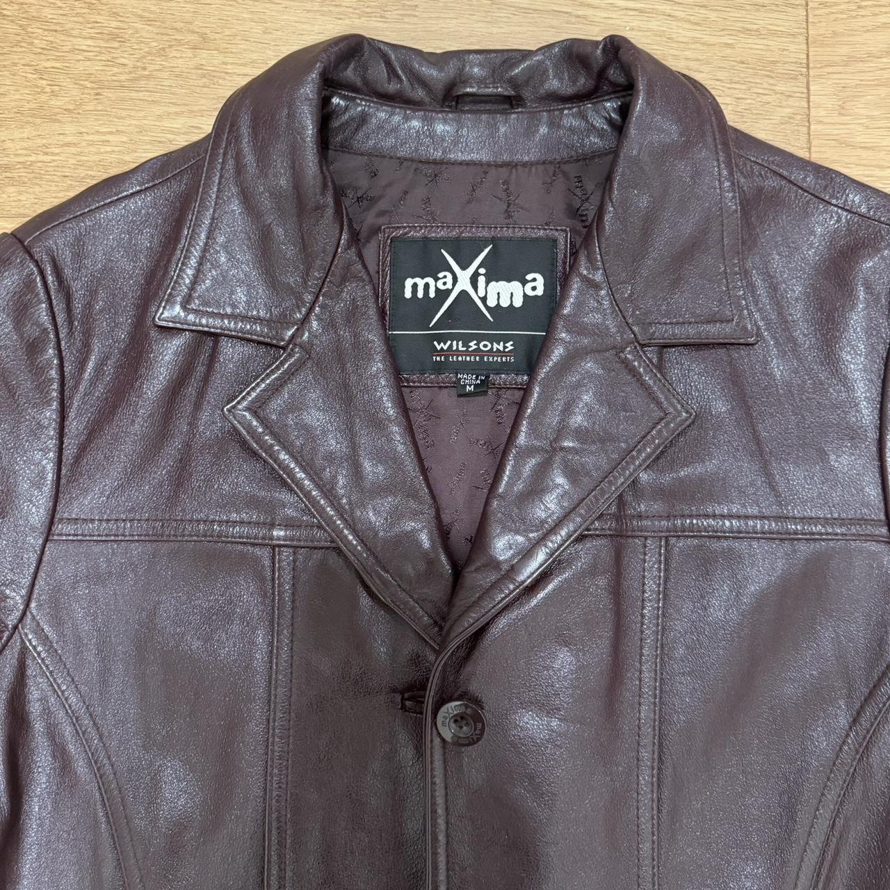 Wilson’s Leather Women's Brown and Burgundy Jacket (2)