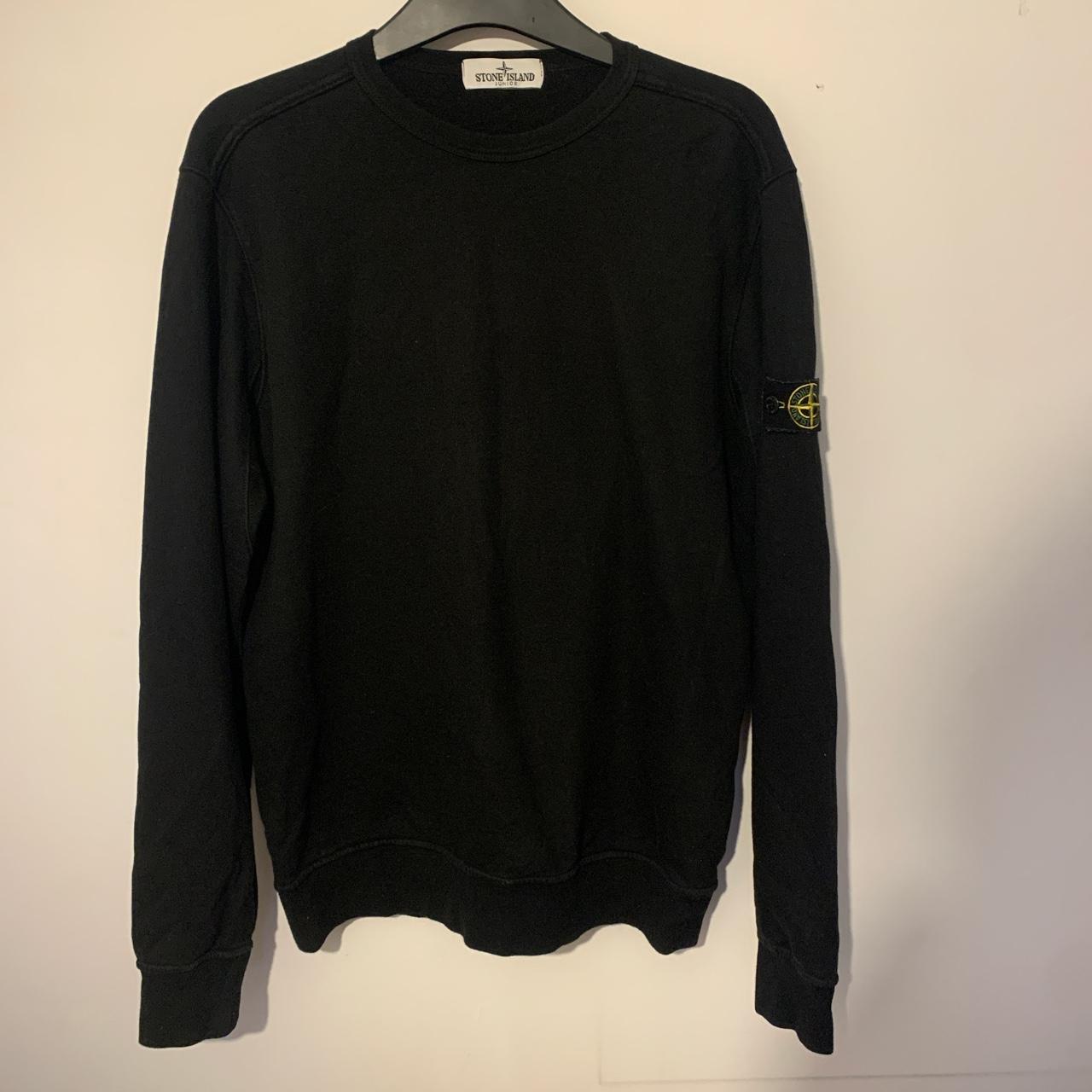 Stone island junior hot sale black jumper