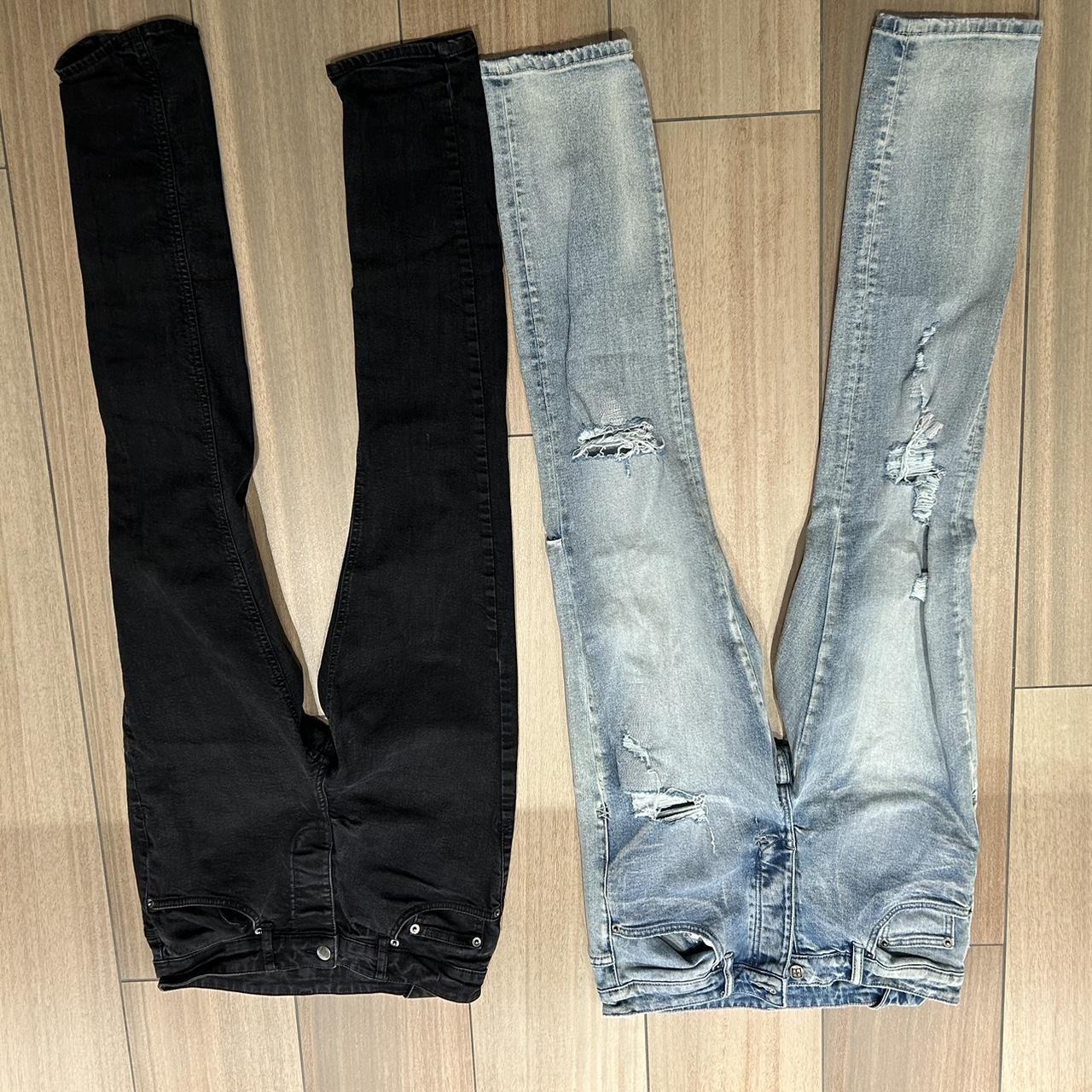 black and blue ksubi jeans (sizes 31 & 32) ksubi... Depop