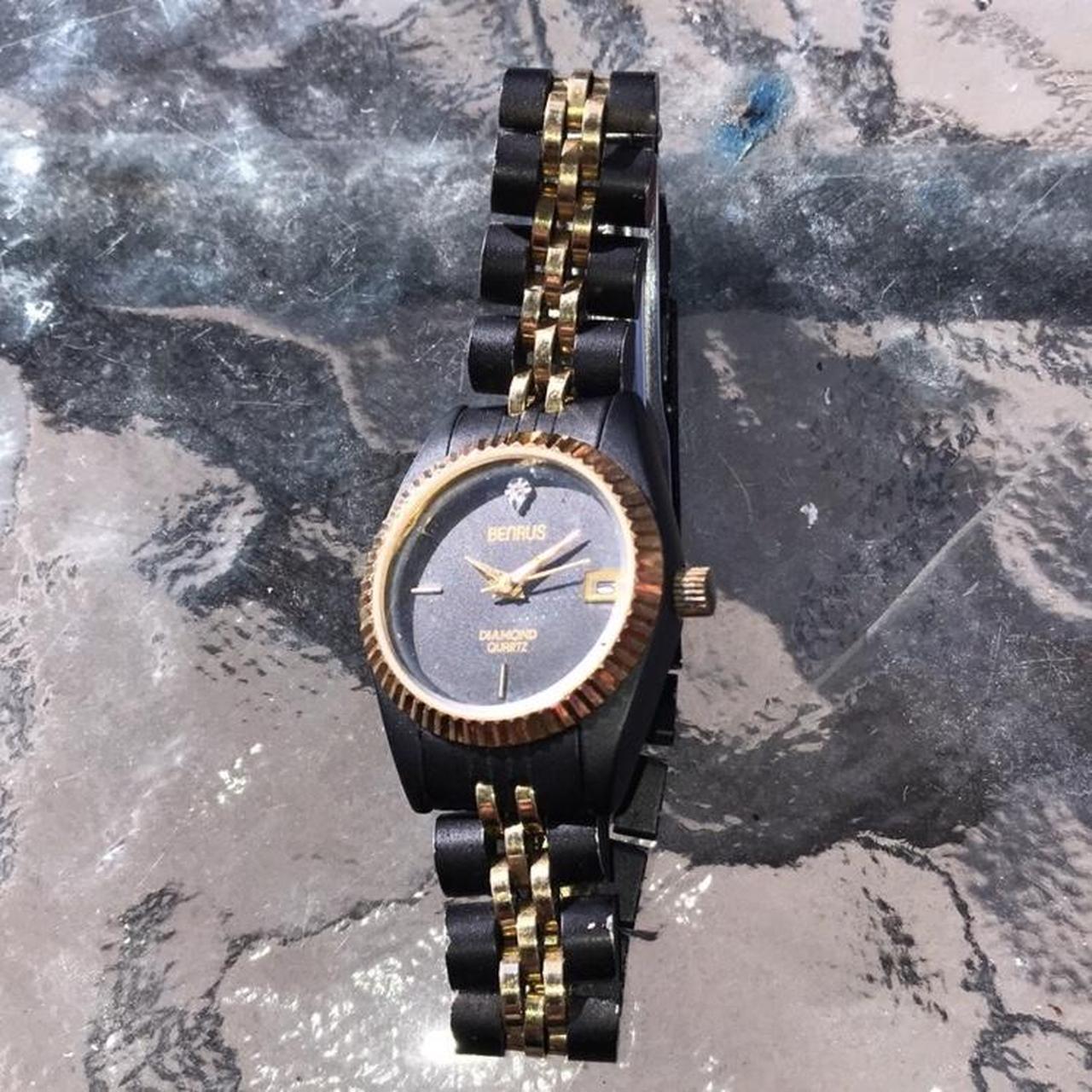 benrus diamond watch