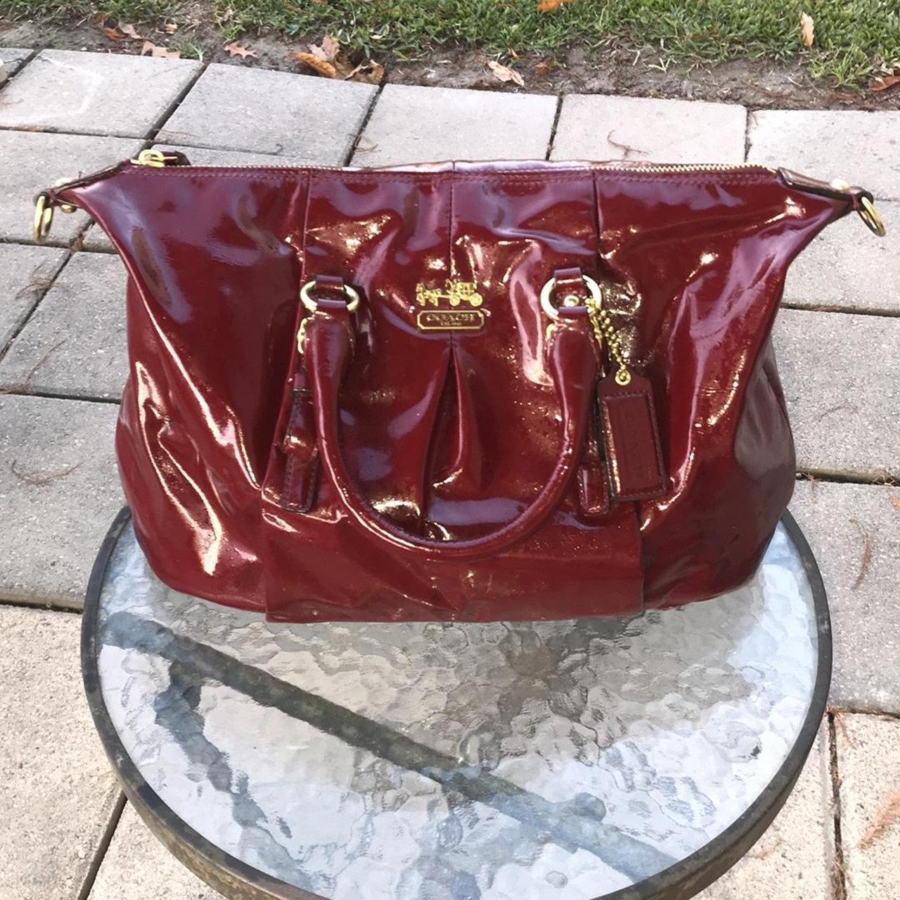 Dark red cheap purses