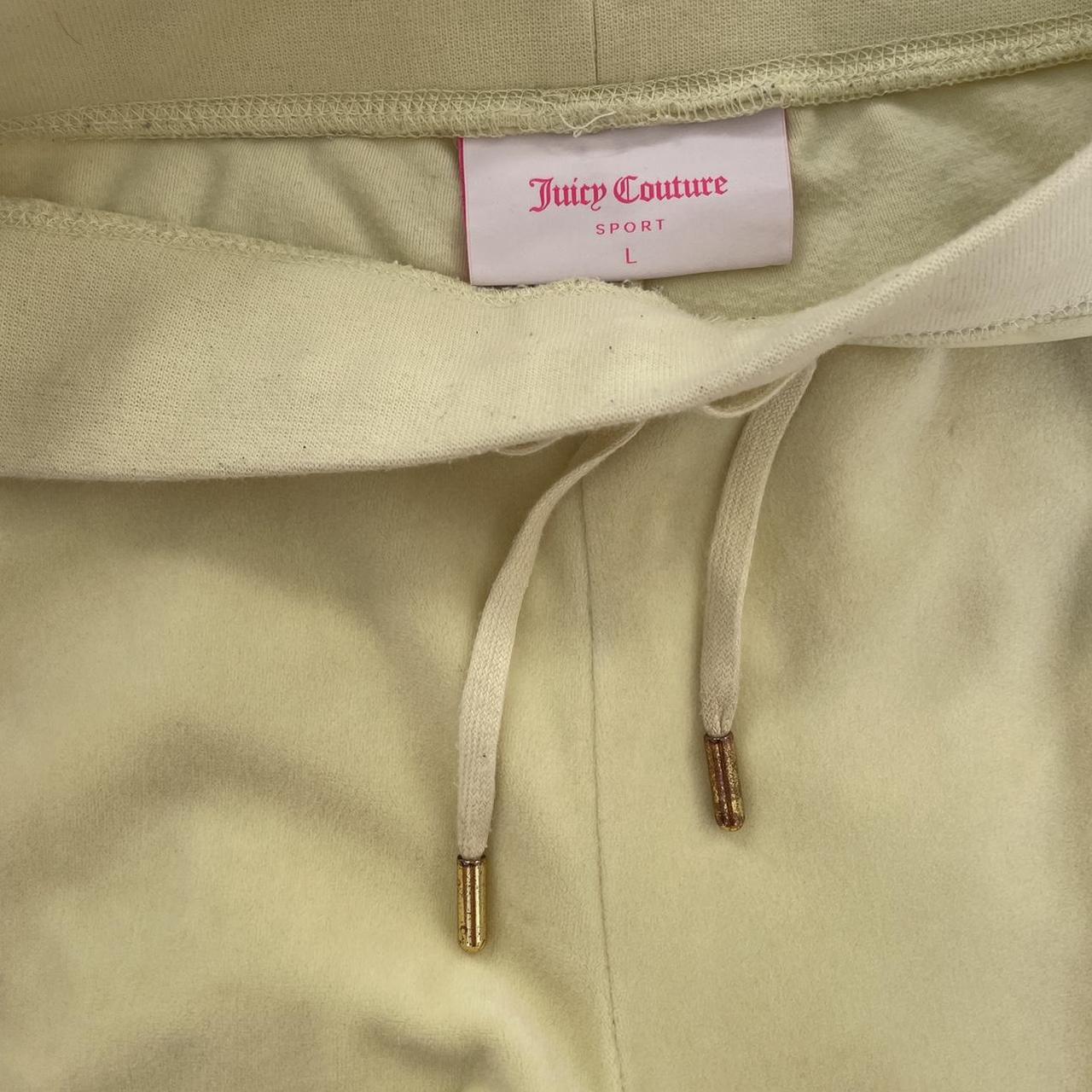 Juicy Couture Women's Yellow Joggers-tracksuits | Depop